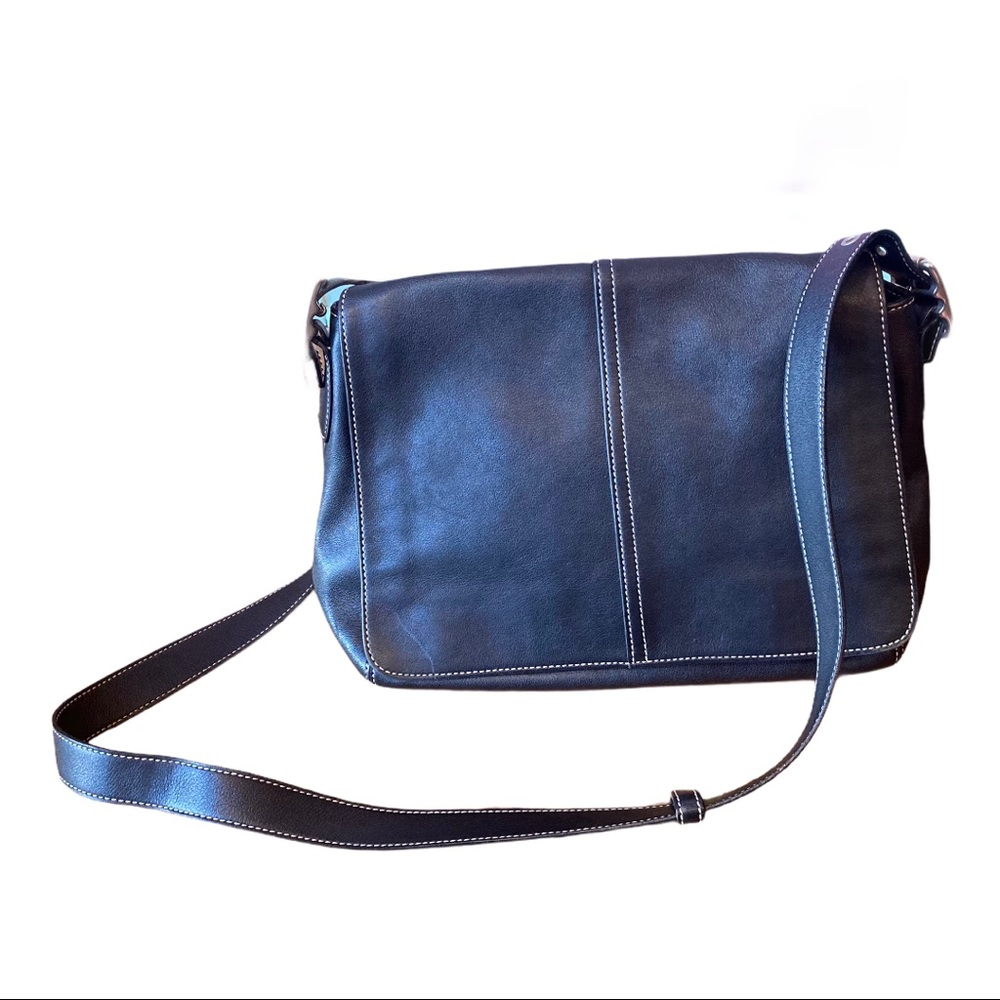 Coach Hampton 9570 Snap Flap Crossbody Purse